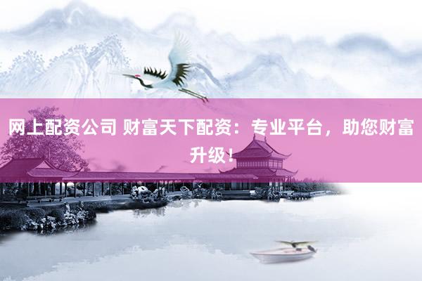 网上配资公司 财富天下配资：专业平台，助您财富升级！